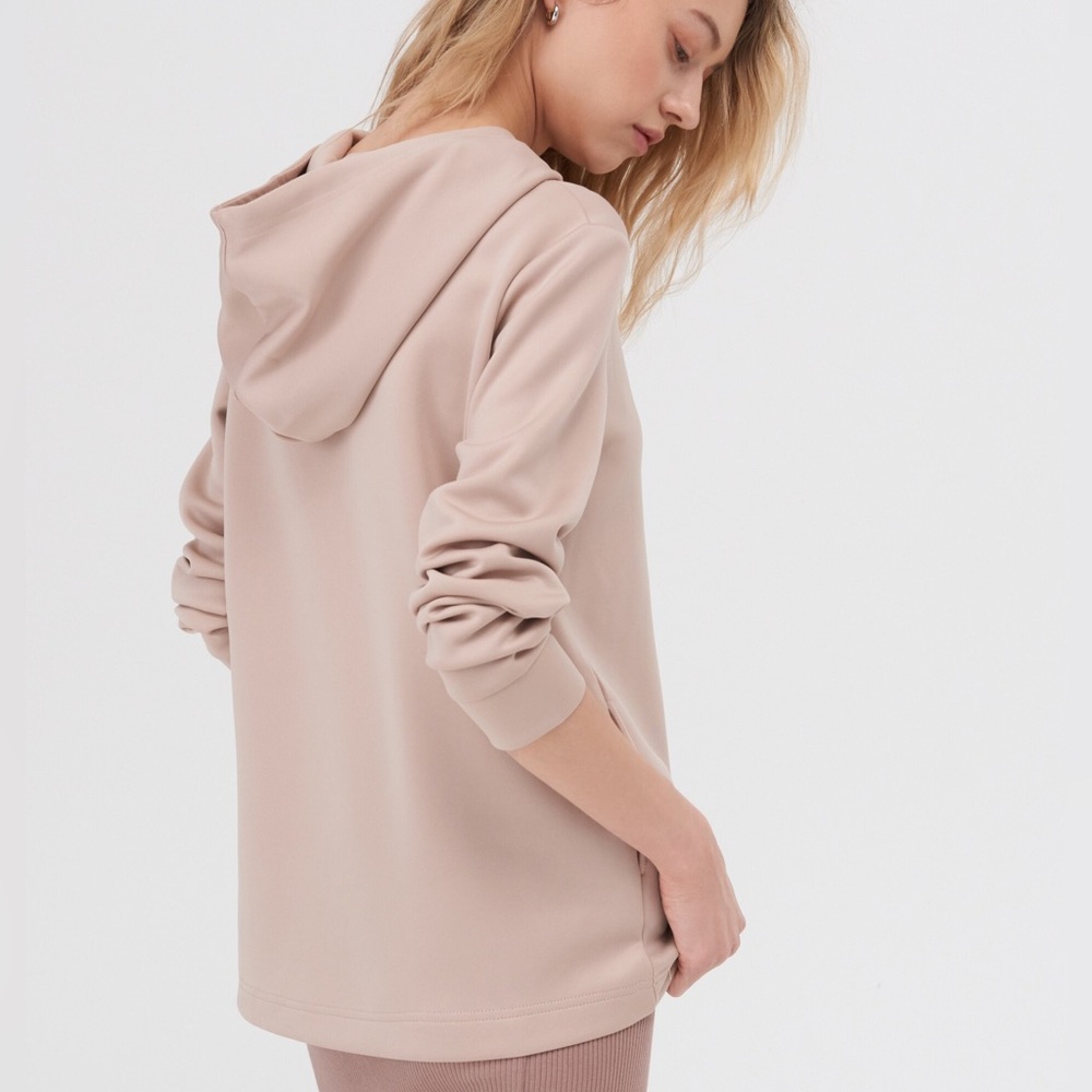 NWT Beige hoodie size XS/S